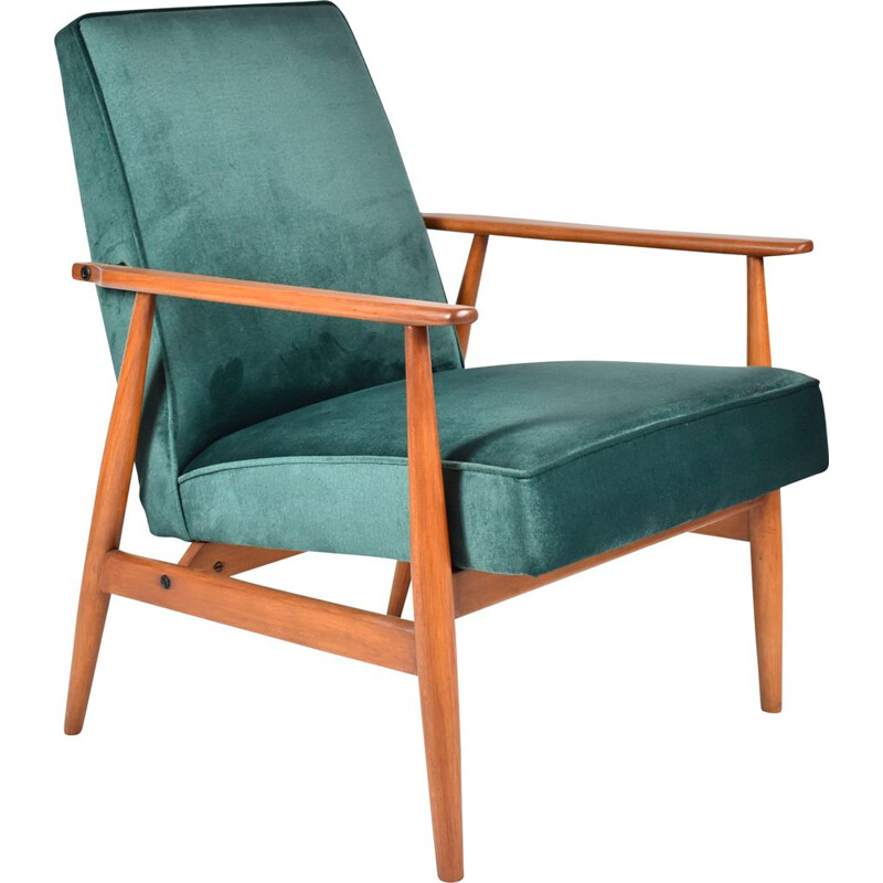 Mid-century polish armchair by Henryk Lis 1970s