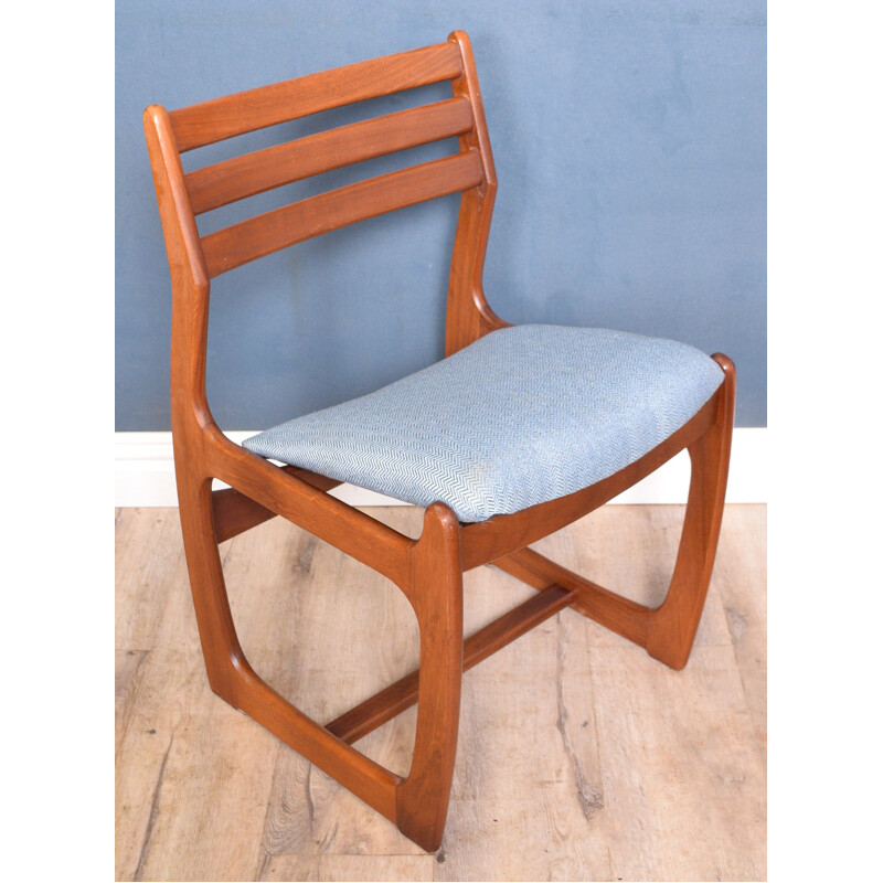 Vintage teak Portwood Table & 4 Chairs Danish 1960s