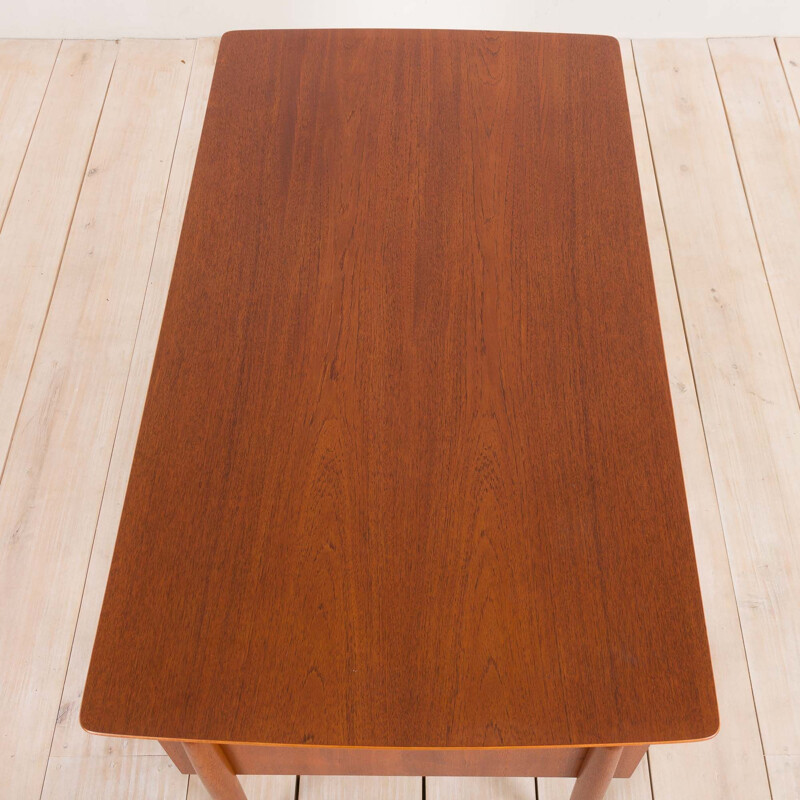 Vintage free-standing sculptural desk Kai Kristiansen 1950s