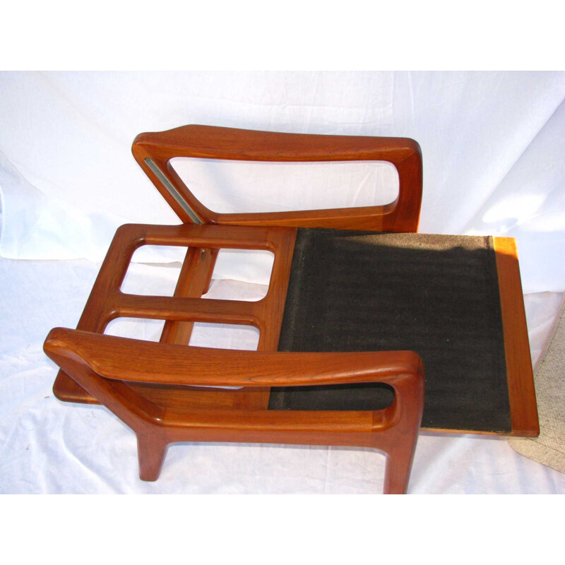 Pair of Mid-Century Teak Lounge Chairs by Juul Kristensen Danish 1960