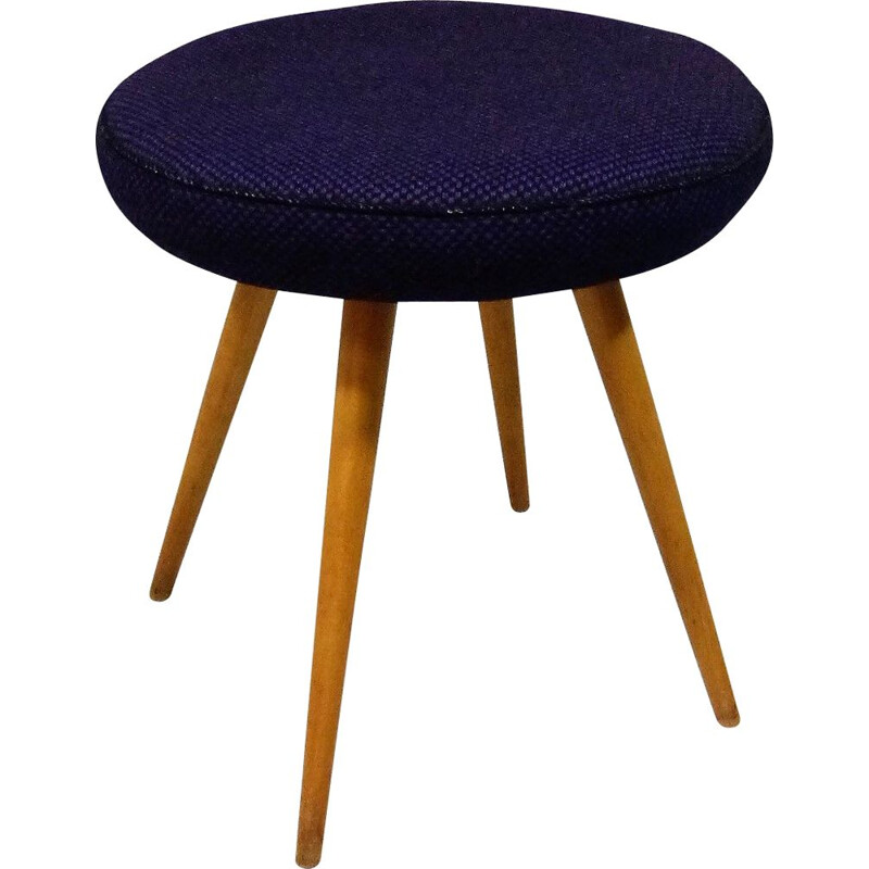 Vintage Stool by Wilhelm Knoll voor Knoll Antimott 1950s