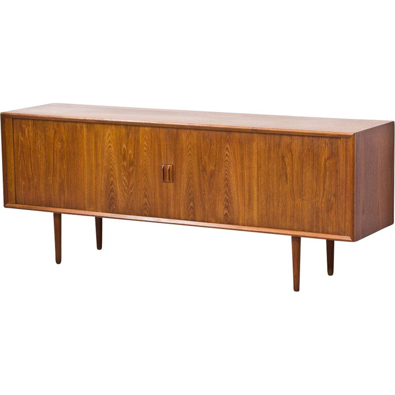 Vintage Teak Sideboard by Svend Aage Larsen for Faarup Mobelfabrik, Danish 1960s