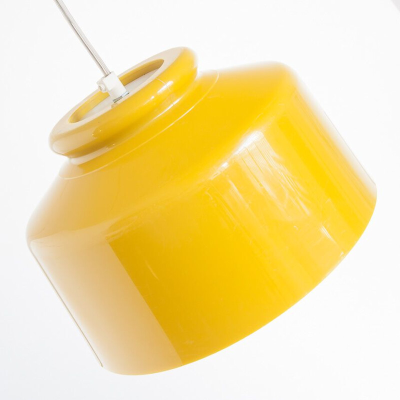 Vintage plastic ceiling light by Metalarte, Spain, 1970