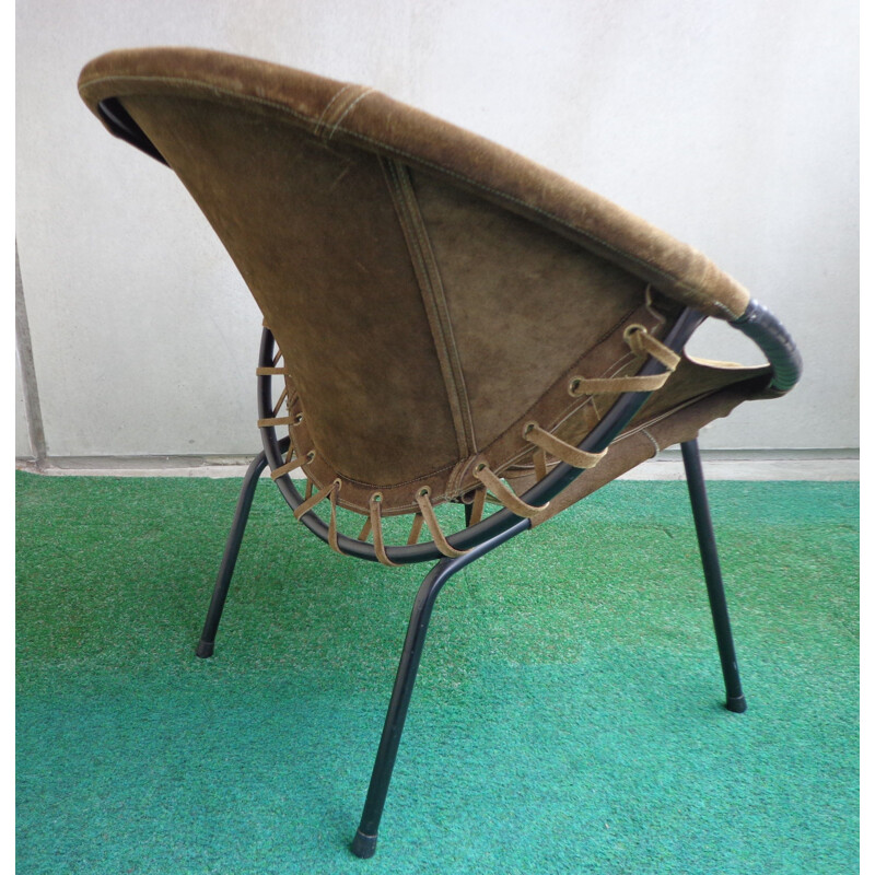 Vintage Sessel Circle Lush Erzeugnis 1960