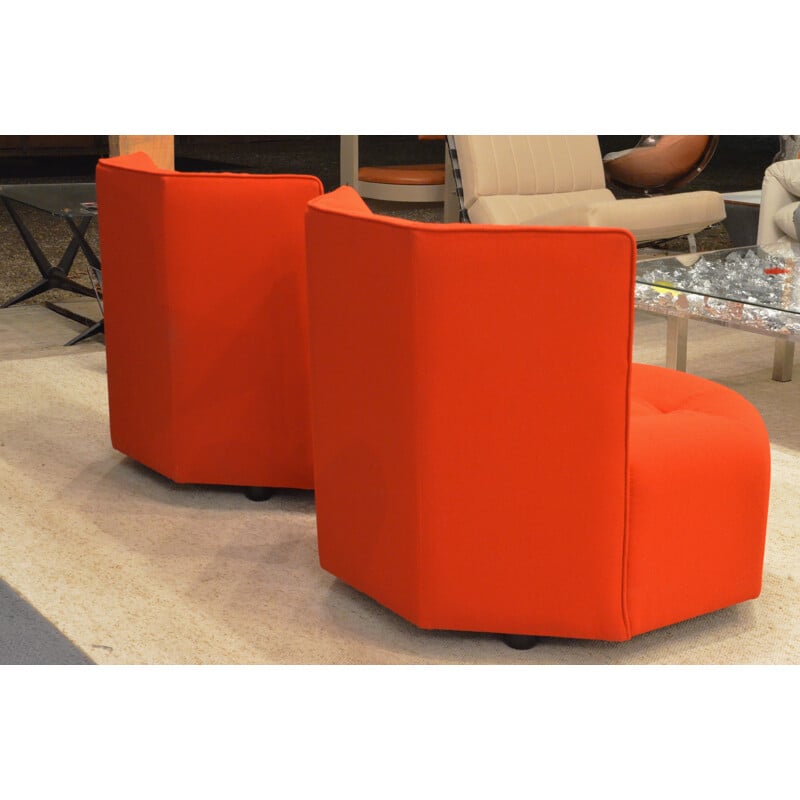 Pair of armchairs "Octa" Bernard GOVIN - 1970s