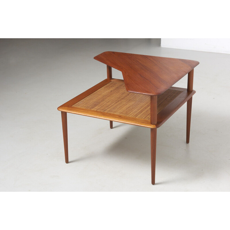 Vintage Table by Peter Hvidt & Orla Mølgaard-Nielsen Minerva Corner for France & Søn, Denmark 1950s