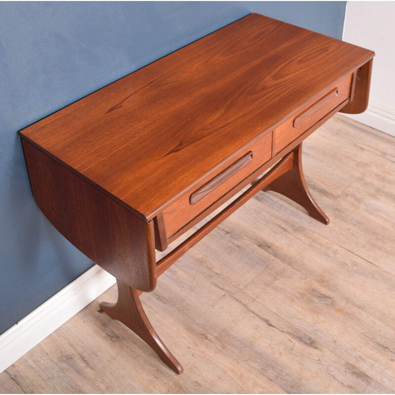 Vintage Teak G Plan Fresco Console Table By Viktor Wilkins 1960s