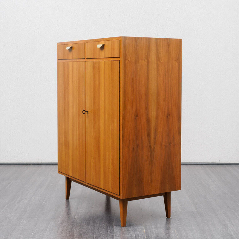 Mid Century highboard  dresser walnut 1950s