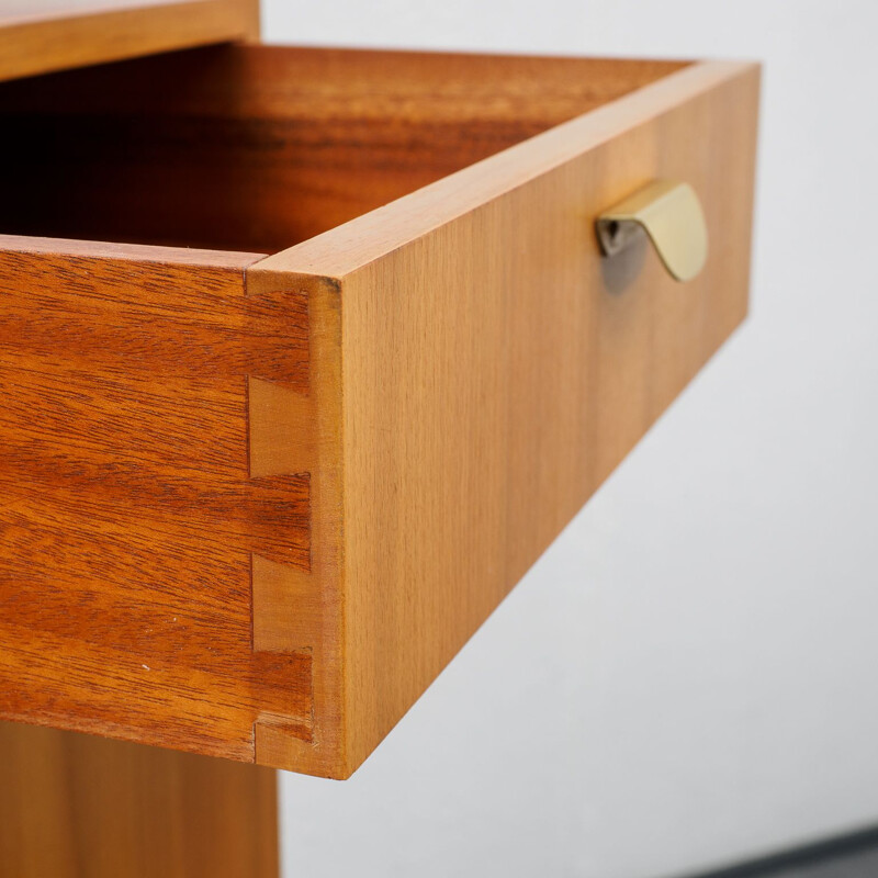 Mid Century highboard  dresser walnut 1950s