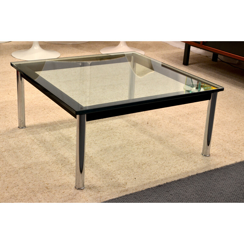 Coffee table "LC10" Le Corbusier - 1980s