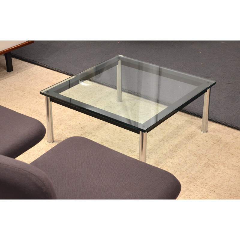 Coffee table "LC10" Le Corbusier - 1980s