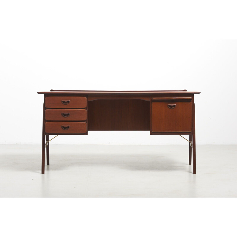 Vintage Writing Desk by Louis van Teeffelen for Wébé, Netherlands 1960s