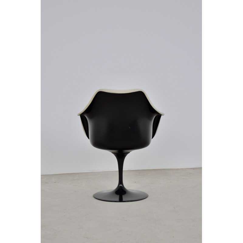 Vintage Armchair for Knoll International Black Eero Saarinen 1960s