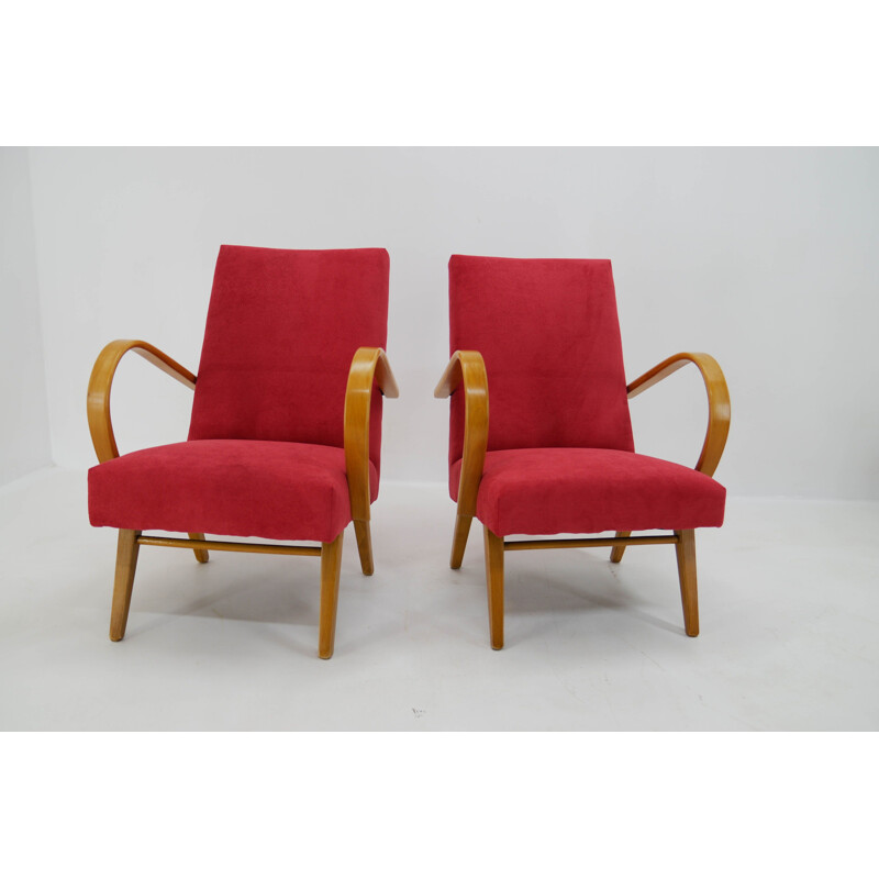 Pair of vintage Armchairs by Jaroslav Smidek, 1960s