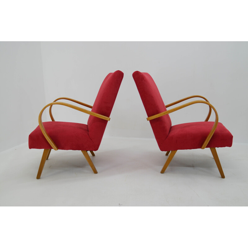 Pair of vintage Armchairs by Jaroslav Smidek, 1960s