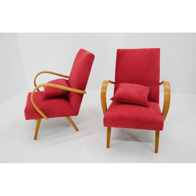 Pair of vintage Armchairs by Jaroslav Smidek, 1960s