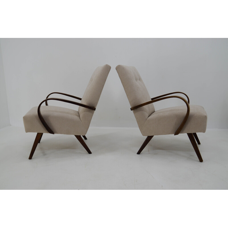 Pair of vintage Armchairs by Jaroslav Smidek, 1960s