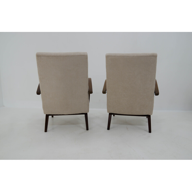 Pair of vintage Armchairs by Jaroslav Smidek, 1960s