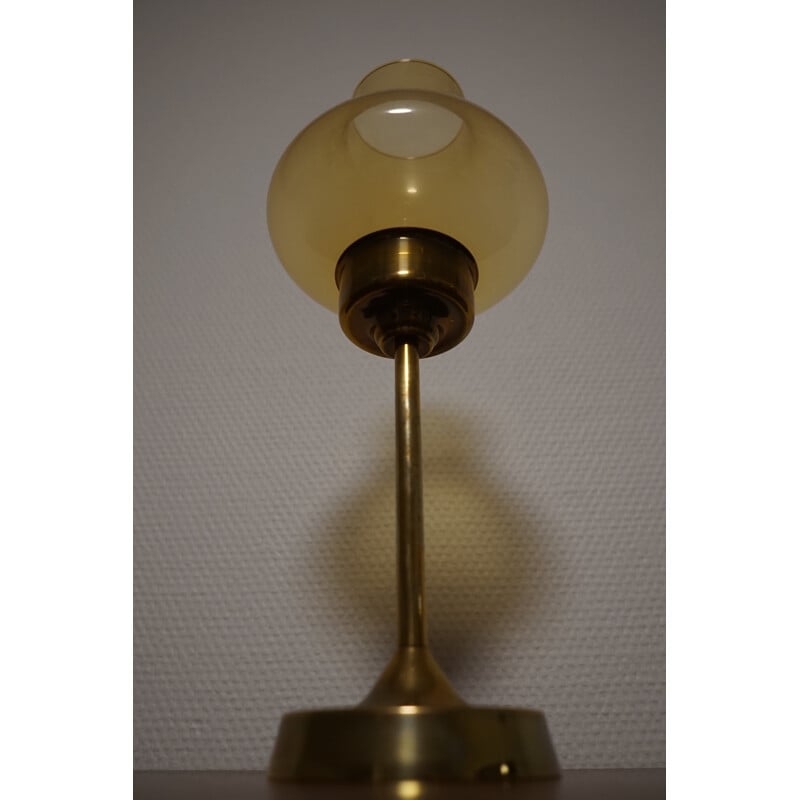 Vintage Brass candleholder In Hans Agne Jakobsson