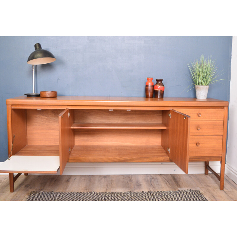 Vintage Sideboard Teak Nathan Circles 1960s