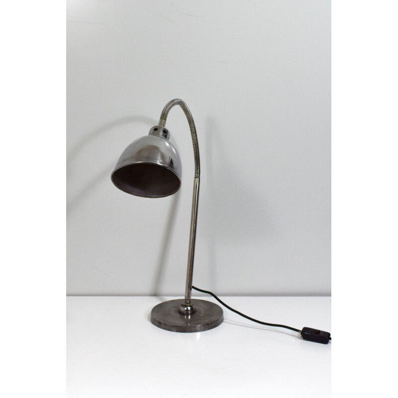Lampe vintage moderniste haute Hala bauhaus