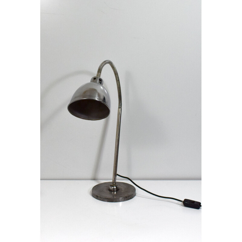 Vintage modernist high Hala bauhaus lamp