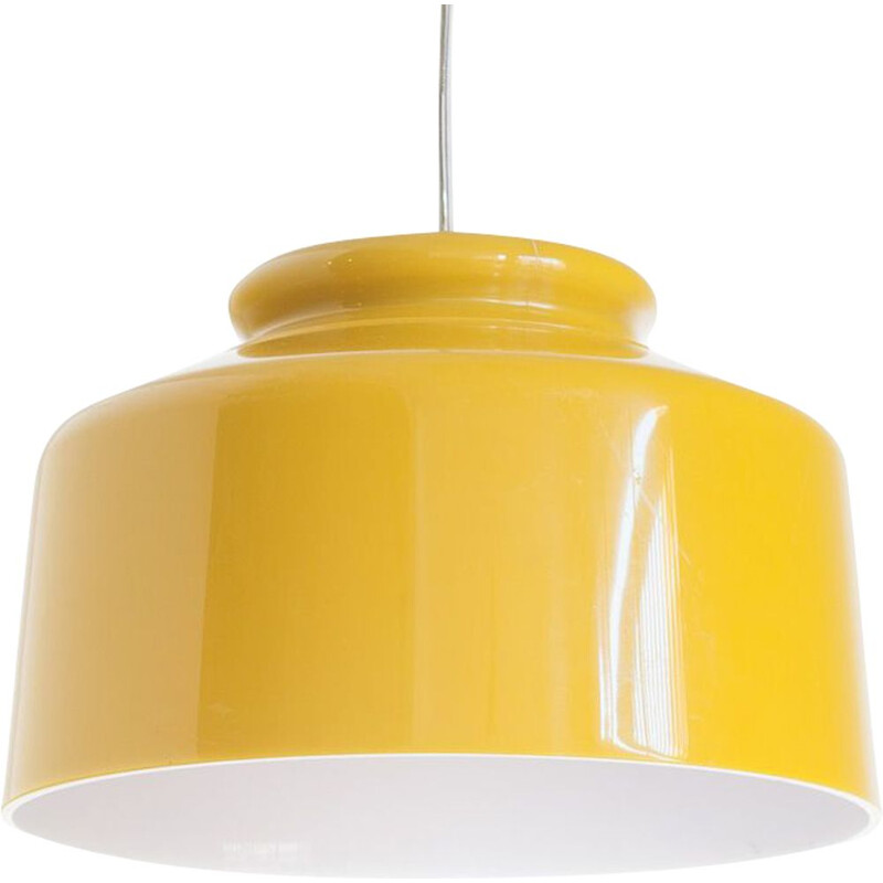 Vintage plastic ceiling light by Metalarte, Spain, 1970