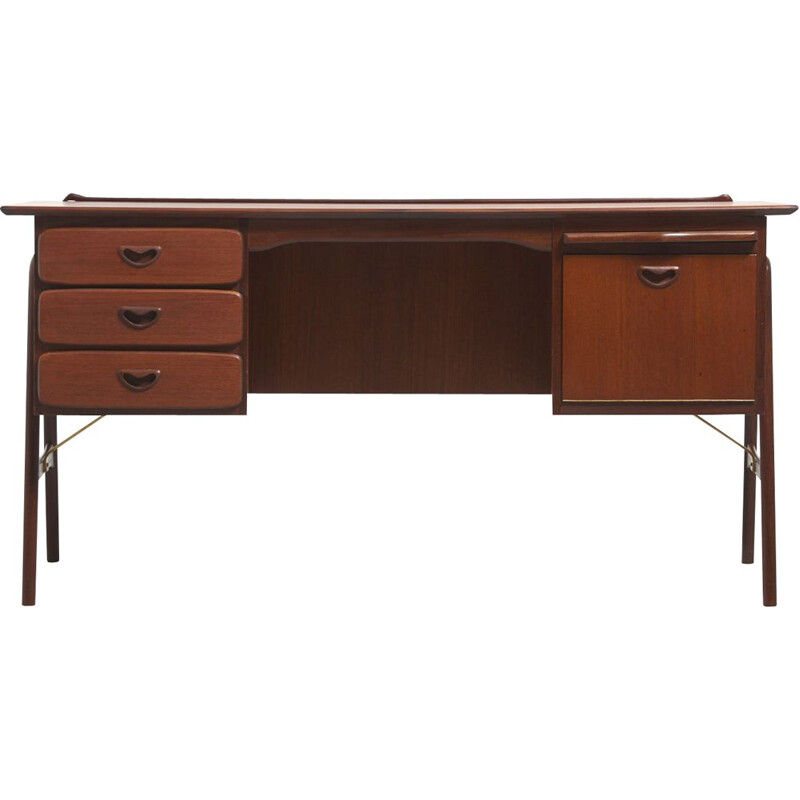 Vintage Writing Desk by Louis van Teeffelen for Wébé, Netherlands 1960s