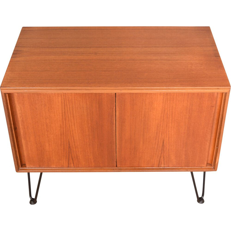 Buffet vintage en teck G Plan Cinq Forme TV Cabinet Epingle à cheveux Jambes 1960