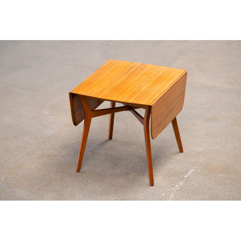 Table vintage Chêne Scandinave 1960