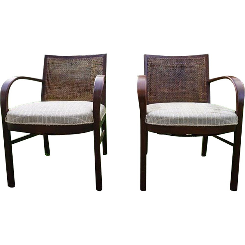 Pair of Vintage armchairs Fritz Hansen