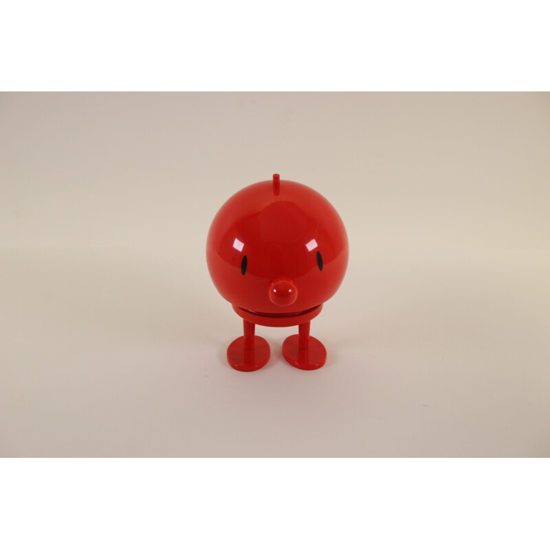 Figurine vintage Hoptimist rouge de Gustav Ehrenreich Danois 1970