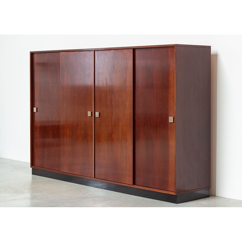 Armoire Vintage moderniste en palissandre  Belform, Alfred Hendrickx 1970