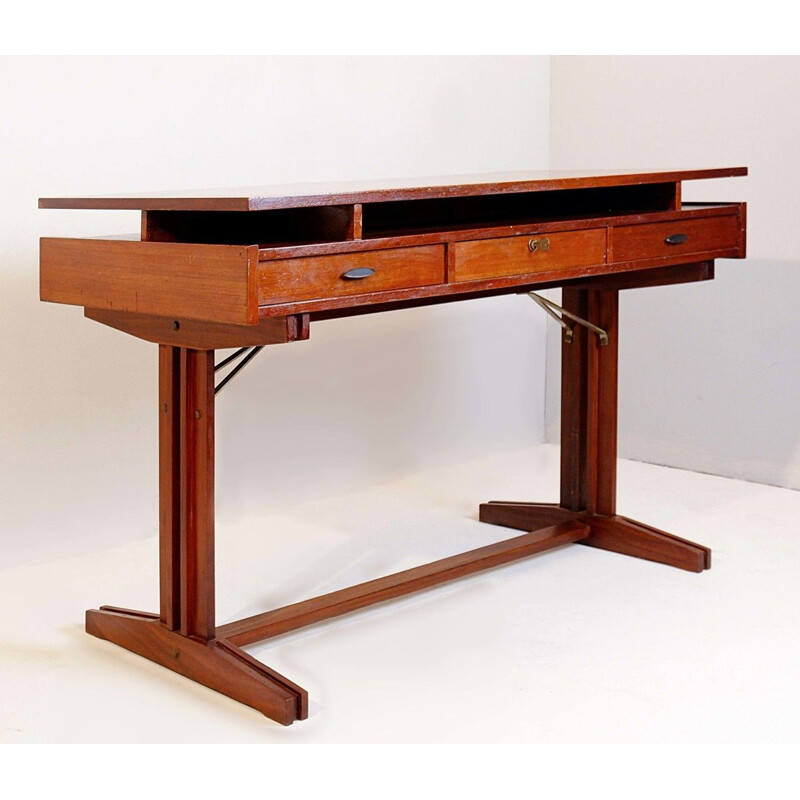 Vintage Double Face desk, Italy 1960