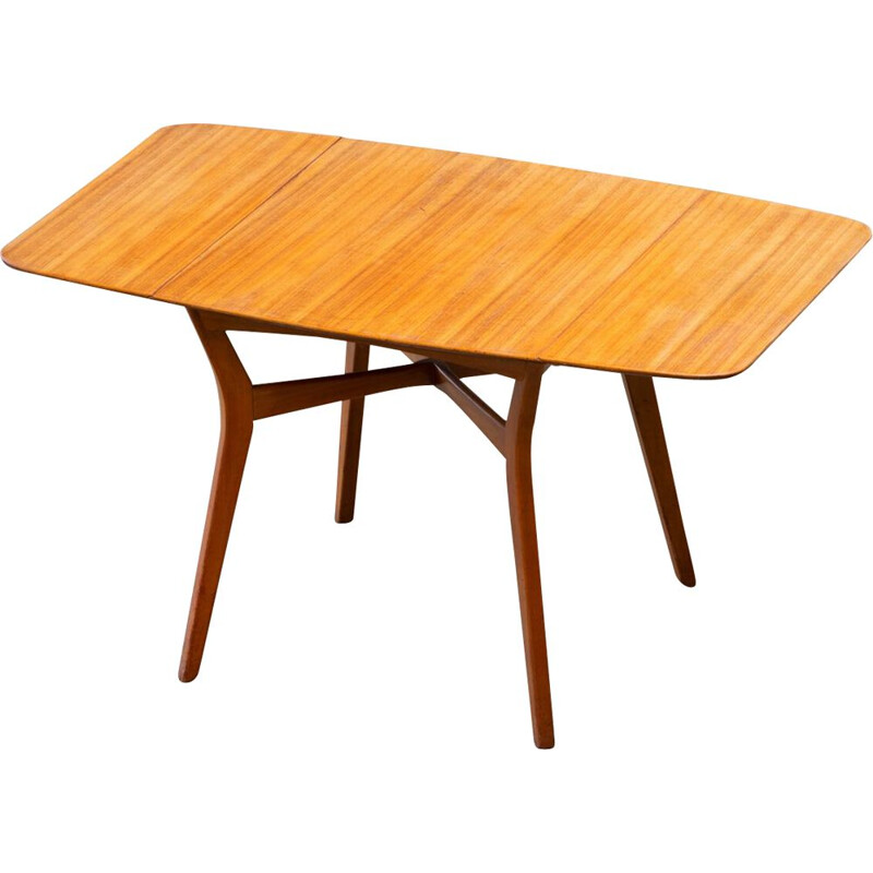 Vintage Scandinavian Oak Table 1960