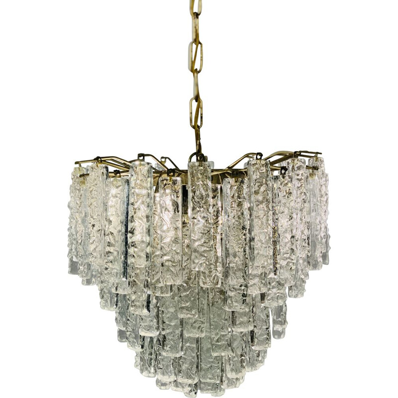 Vintage hanging lamp in Venini 1960