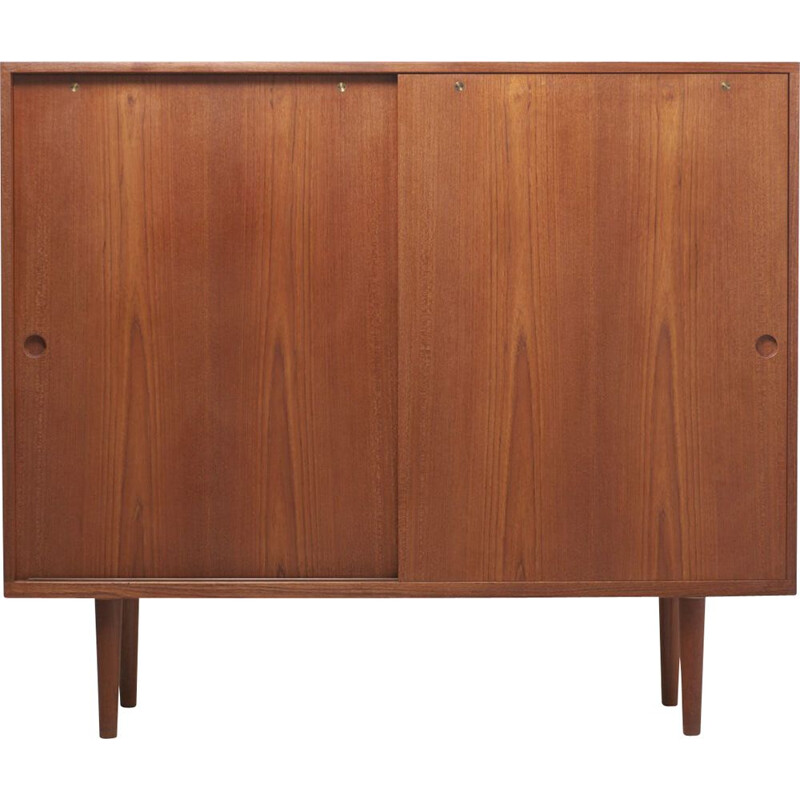 Vintage High Sideboard by Hans J. Wegner for RY Møbler Denmark 1950s