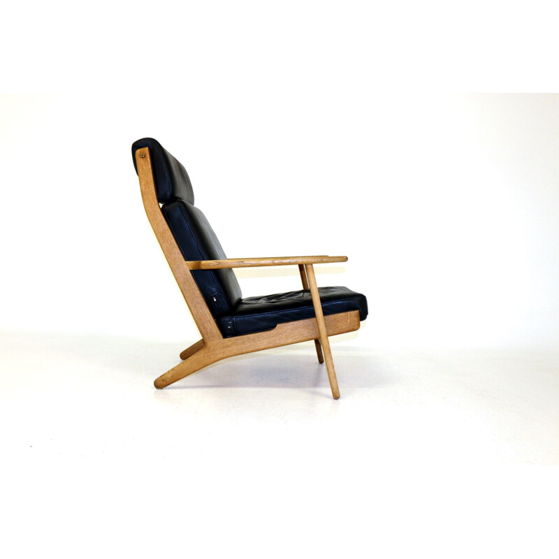 Vintage-Sessel GE-290H aus Eiche Hans J.Wegner Getama, 1960