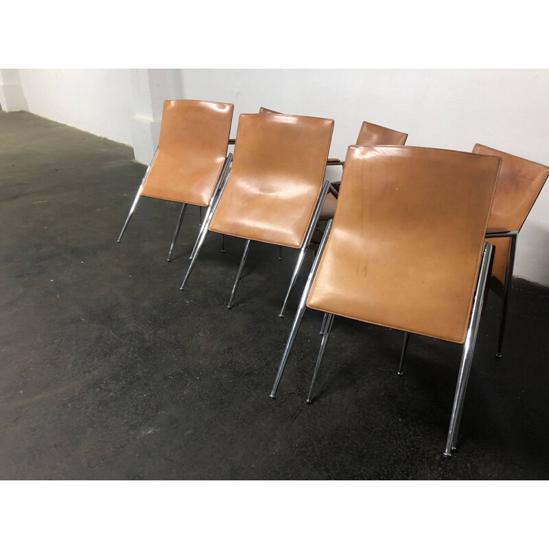 Set of 6 vintage chairs Fasem