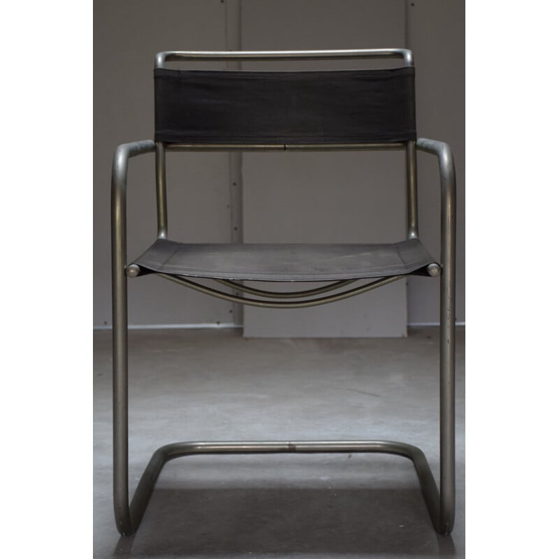 Fauteuil vintage B34 par Marcel Breuer pour Thonet 1950