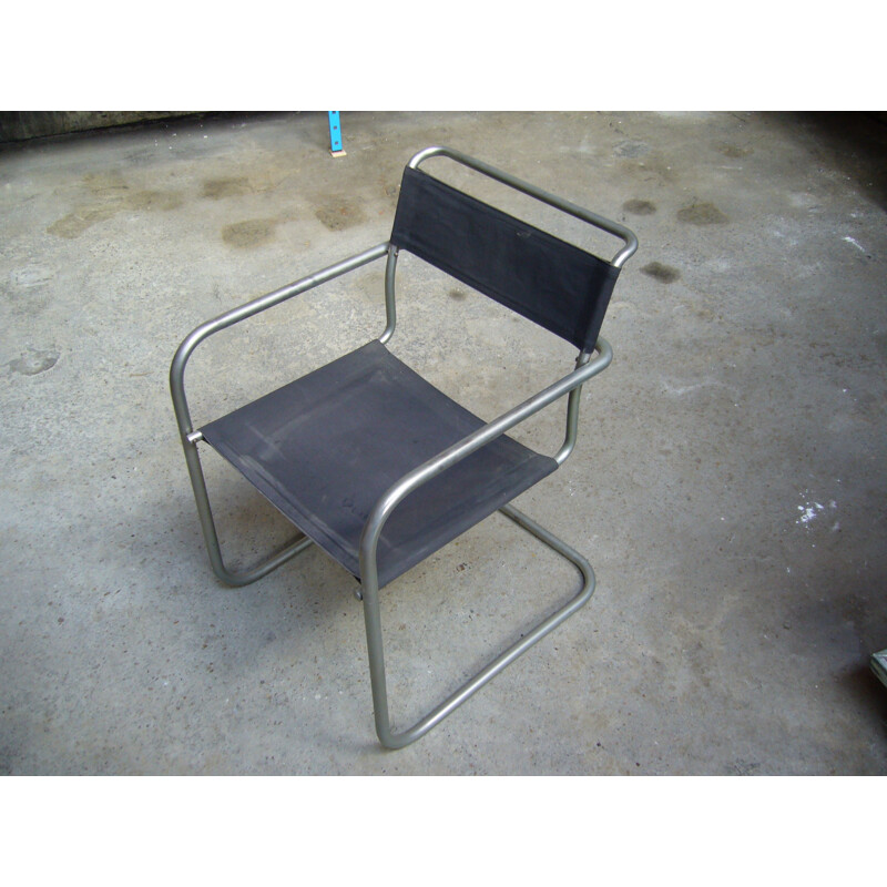 Fauteuil vintage B34 par Marcel Breuer pour Thonet 1950