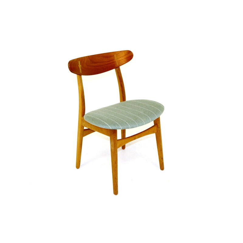 Set of 6 vintage chairs CH 30, Hans J Wegner, Denmark, 1960