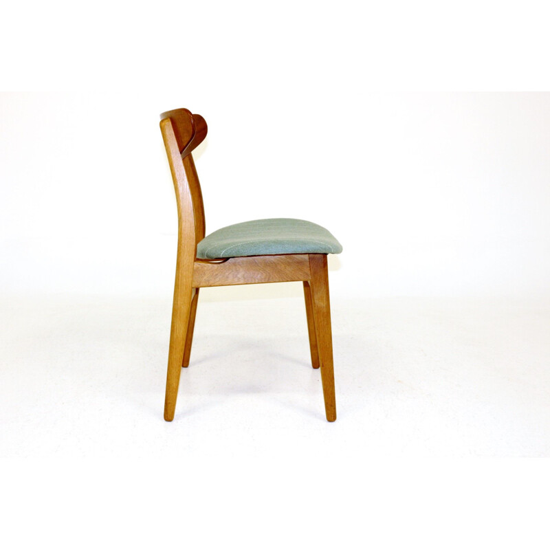 Set of 6 vintage chairs CH 30, Hans J Wegner, Denmark, 1960