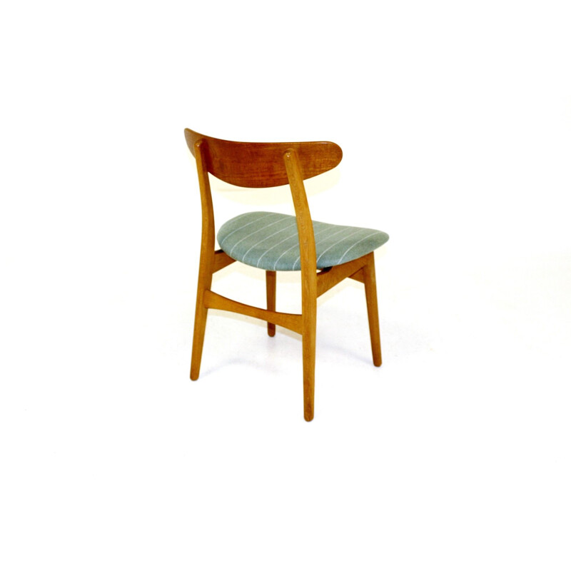 Set of 6 vintage chairs CH 30, Hans J Wegner, Denmark, 1960