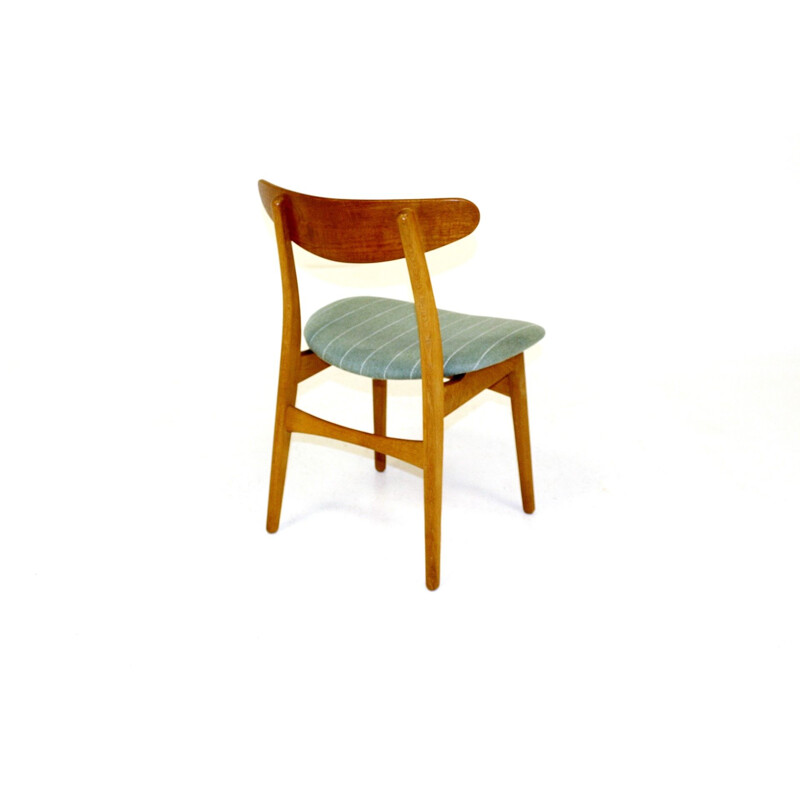 Suite de 6 chaises  vintage CH 30, Hans J Wegner, Danemark, 1960