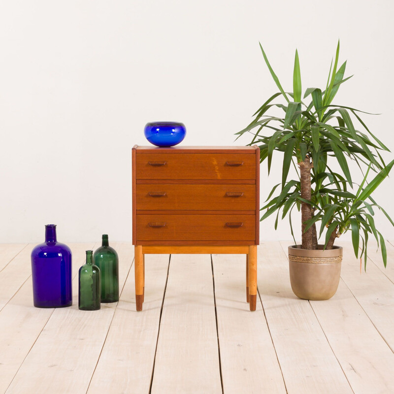 Vintage Chest of drawers or a nightstand by Carl Aage Skov, Denmark, 1960s