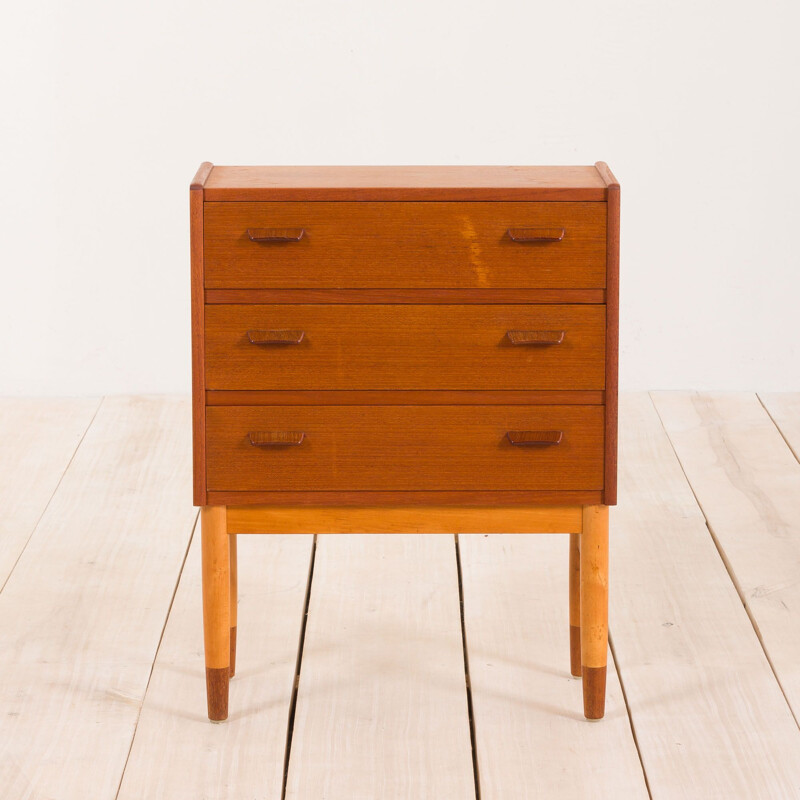 Vintage Chest of drawers or a nightstand by Carl Aage Skov, Denmark, 1960s