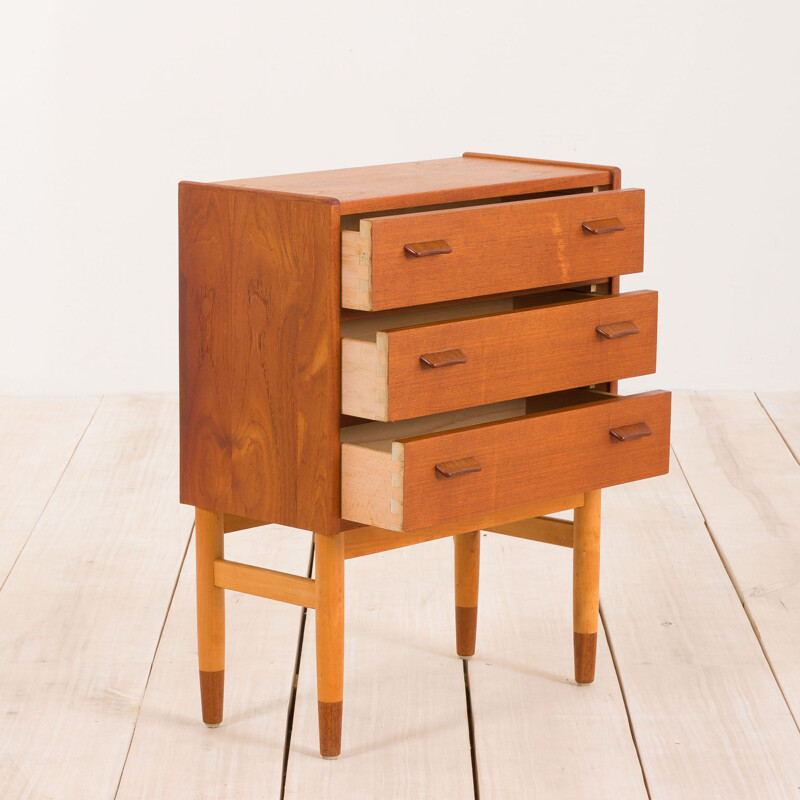 Vintage Chest of drawers or a nightstand by Carl Aage Skov, Denmark, 1960s