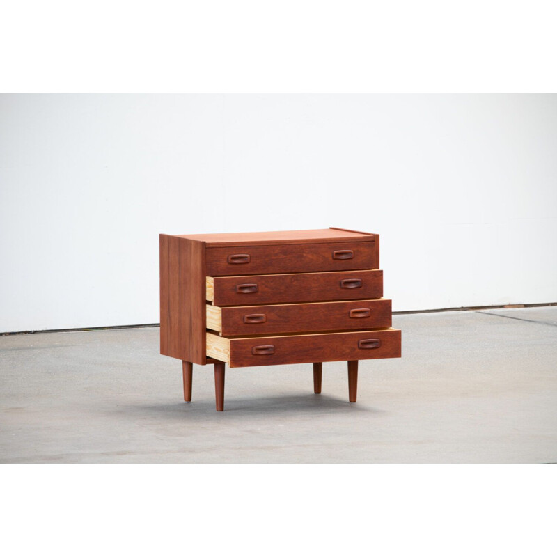 Vintage teak chest of drawers Danish 1960