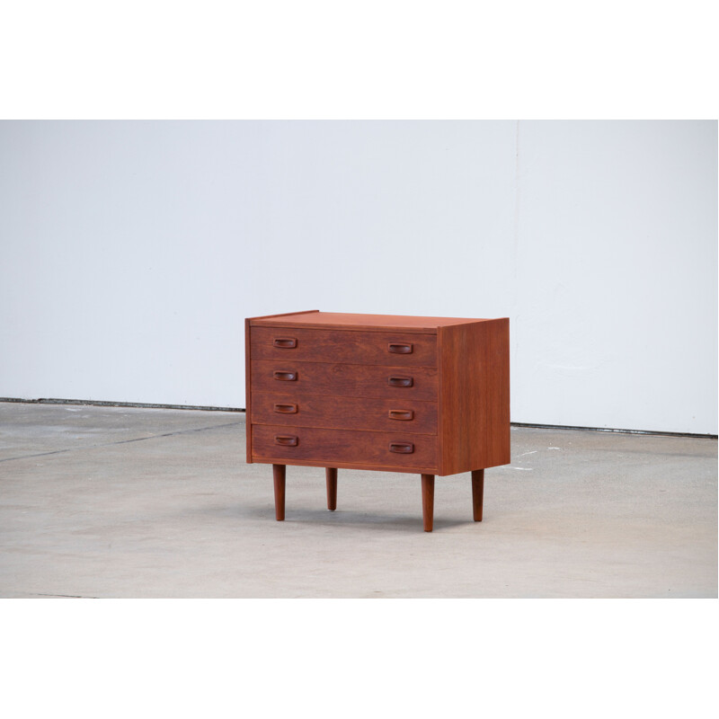 Vintage teak chest of drawers Danish 1960